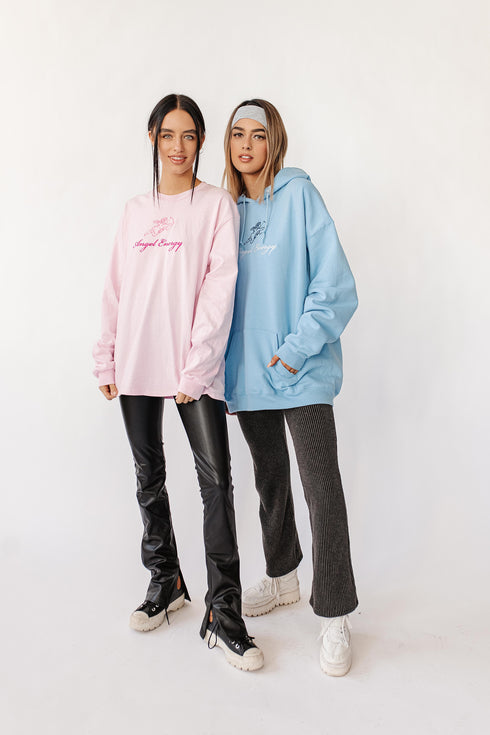 Angel Energy Hoodie// Blue